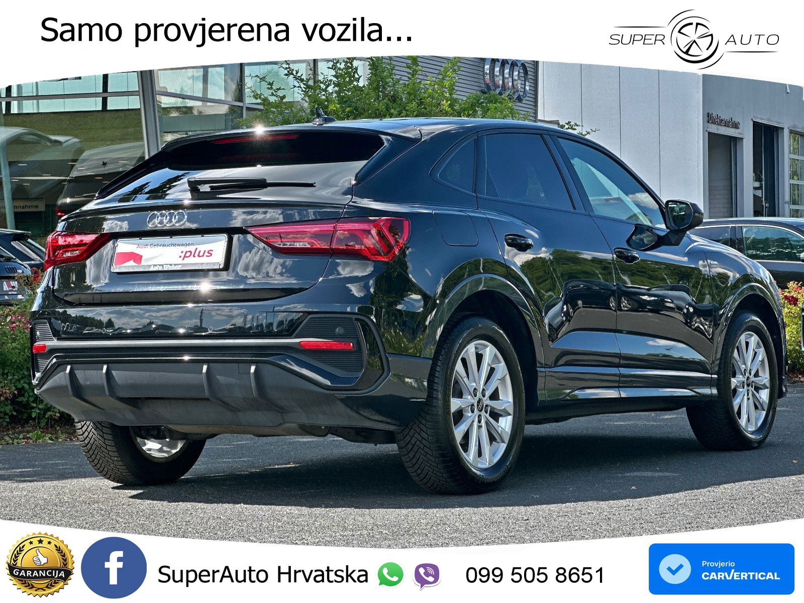Audi Q3 II Sportback 35 TFSI (150 KS) S tronic S line LED+GR SJED+ACC