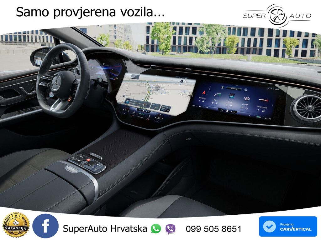 Mercedes EQE AMG 43 100 kWh (476 KS) 4MATIC ZRAČNI+ACC+GR SJED+KAM+PANO