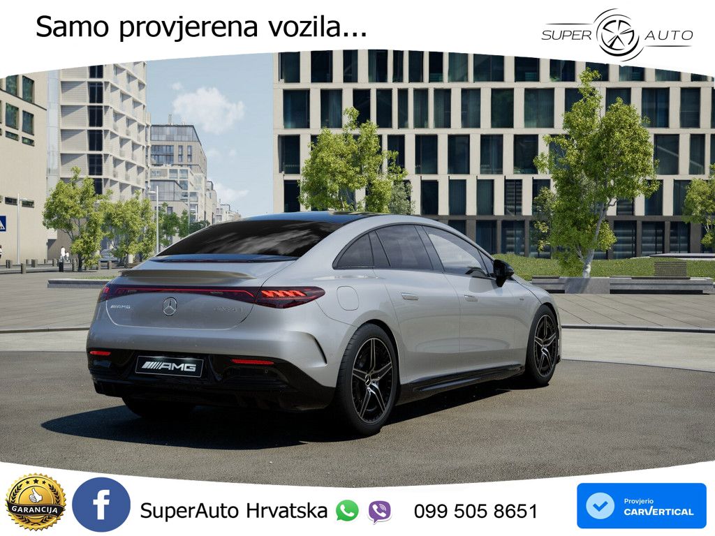 Mercedes EQE AMG 43 100 kWh (476 KS) 4MATIC ZRAČNI+ACC+GR SJED+KAM+PANO