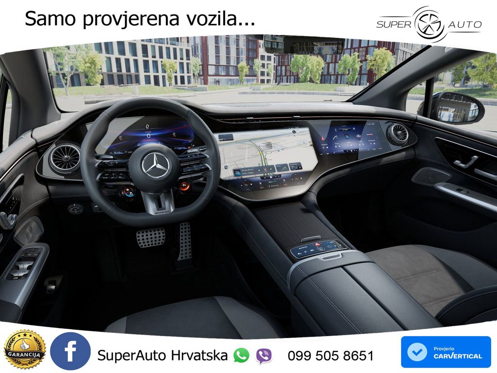 Mercedes EQE AMG 43 100 kWh (476 KS) 4MATIC ZRAČNI+ACC+GR SJED+KAM+PANO