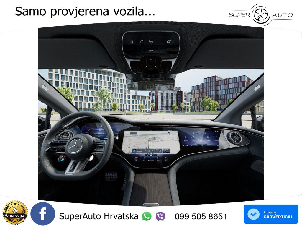 Mercedes EQE AMG 43 100 kWh (476 KS) 4MATIC ZRAČNI+ACC+GR SJED+KAM+PANO