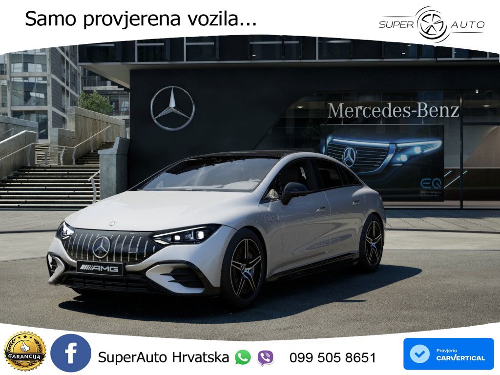 Mercedes EQE AMG 43 100 kWh (476 KS) 4MATIC ZRAČNI+ACC+GR SJED+KAM+PANO