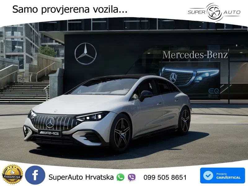 Mercedes EQE AMG 43 100 kWh (476 KS) 4MATIC ZRAČNI+ACC+GR SJED+KAM+PANO
