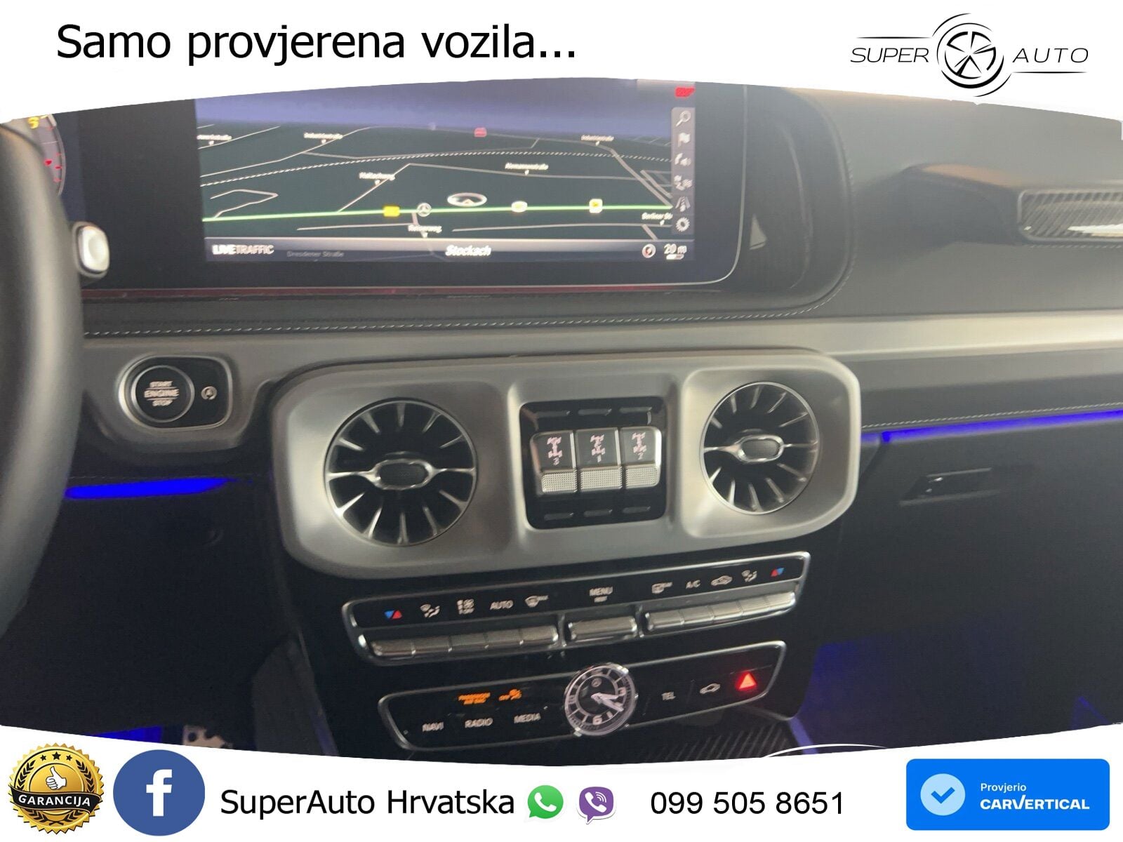Mercedes G 500 Long V8 (422 KS) 4MATIC 9G-TRONIC Professional
