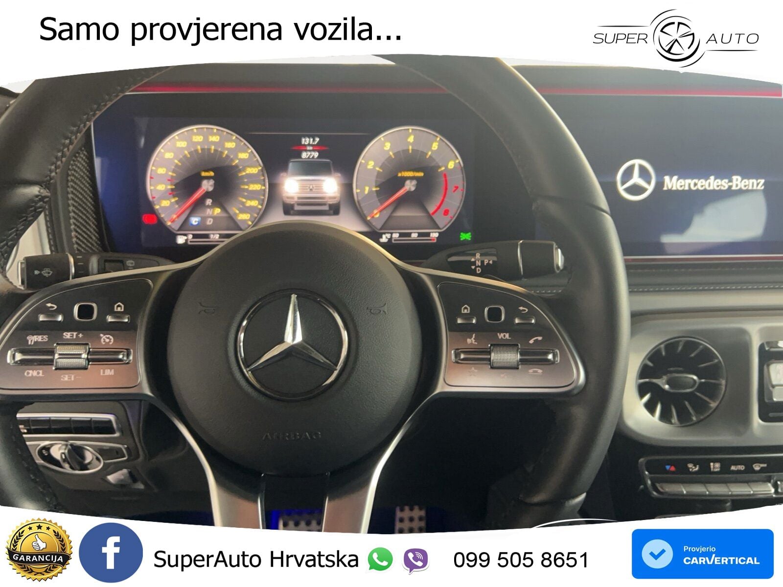 Mercedes G 500 Long V8 (422 KS) 4MATIC 9G-TRONIC Professional