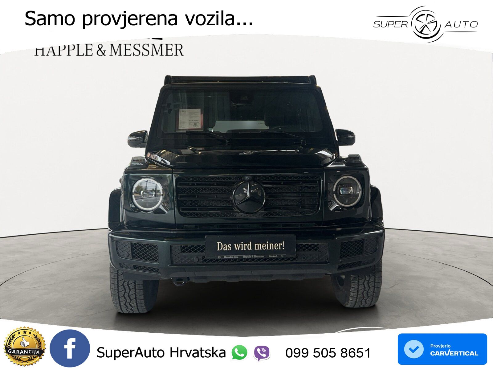 Mercedes G 500 Long V8 (422 KS) 4MATIC 9G-TRONIC Professional