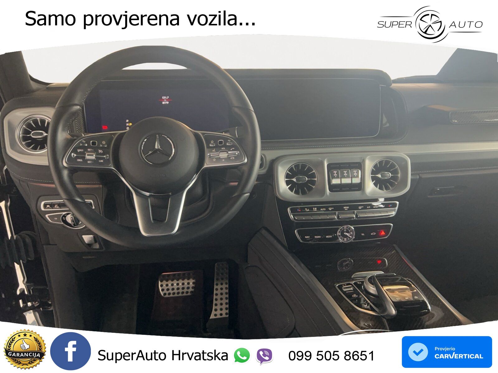 Mercedes G 500 Long V8 (422 KS) 4MATIC 9G-TRONIC Professional