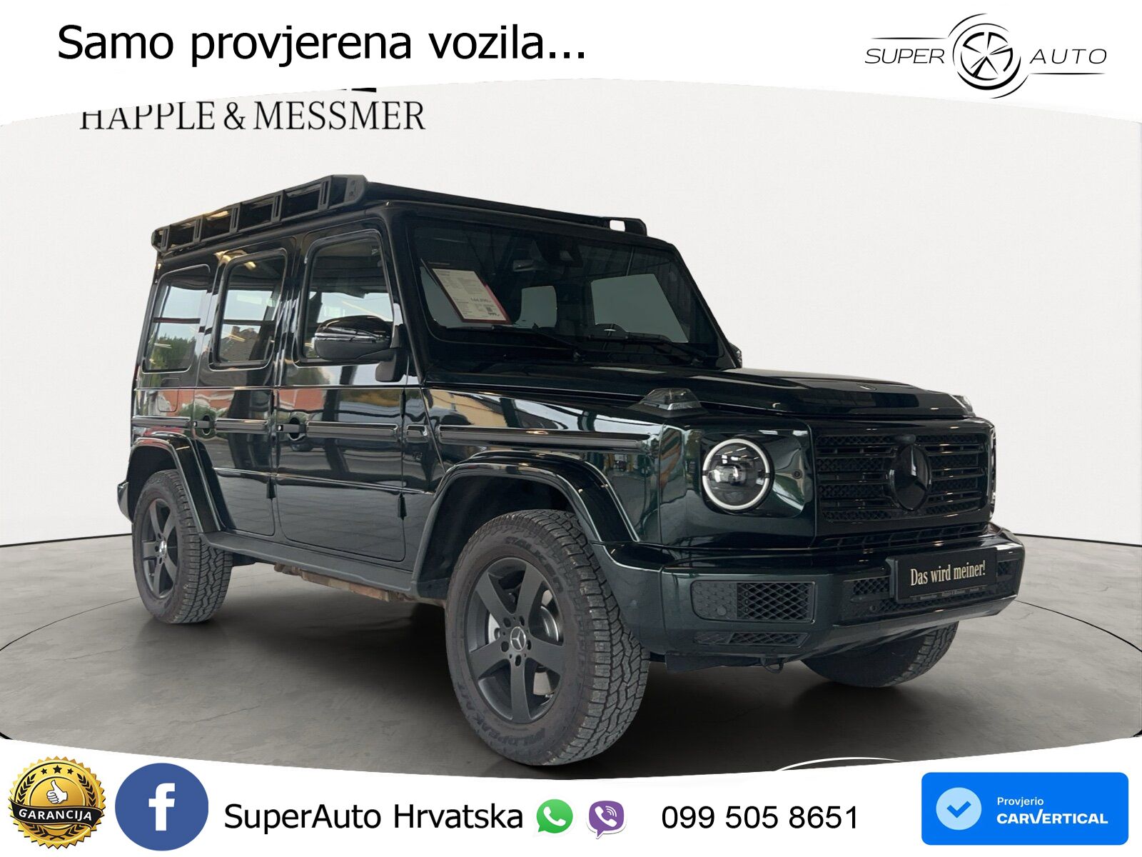 Mercedes G 500 Long V8 (422 KS) 4MATIC 9G-TRONIC Professional