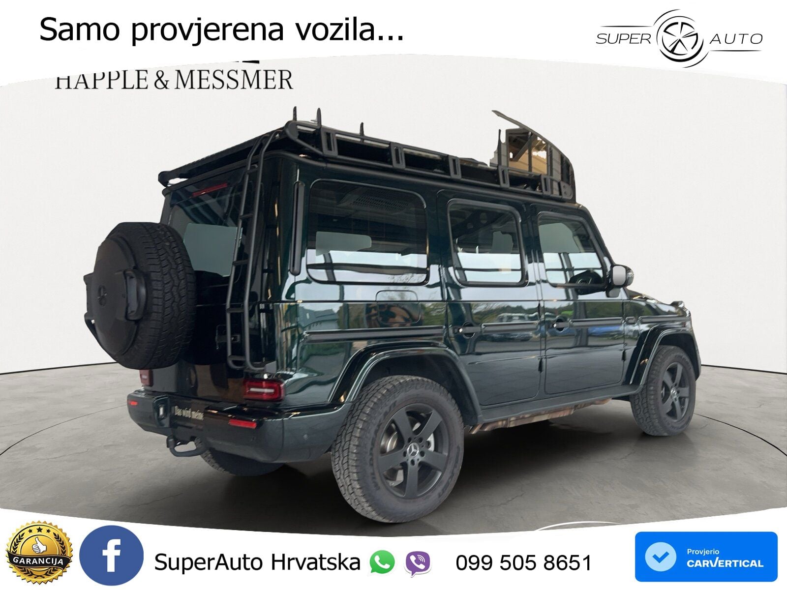Mercedes G 500 Long V8 (422 KS) 4MATIC 9G-TRONIC Professional