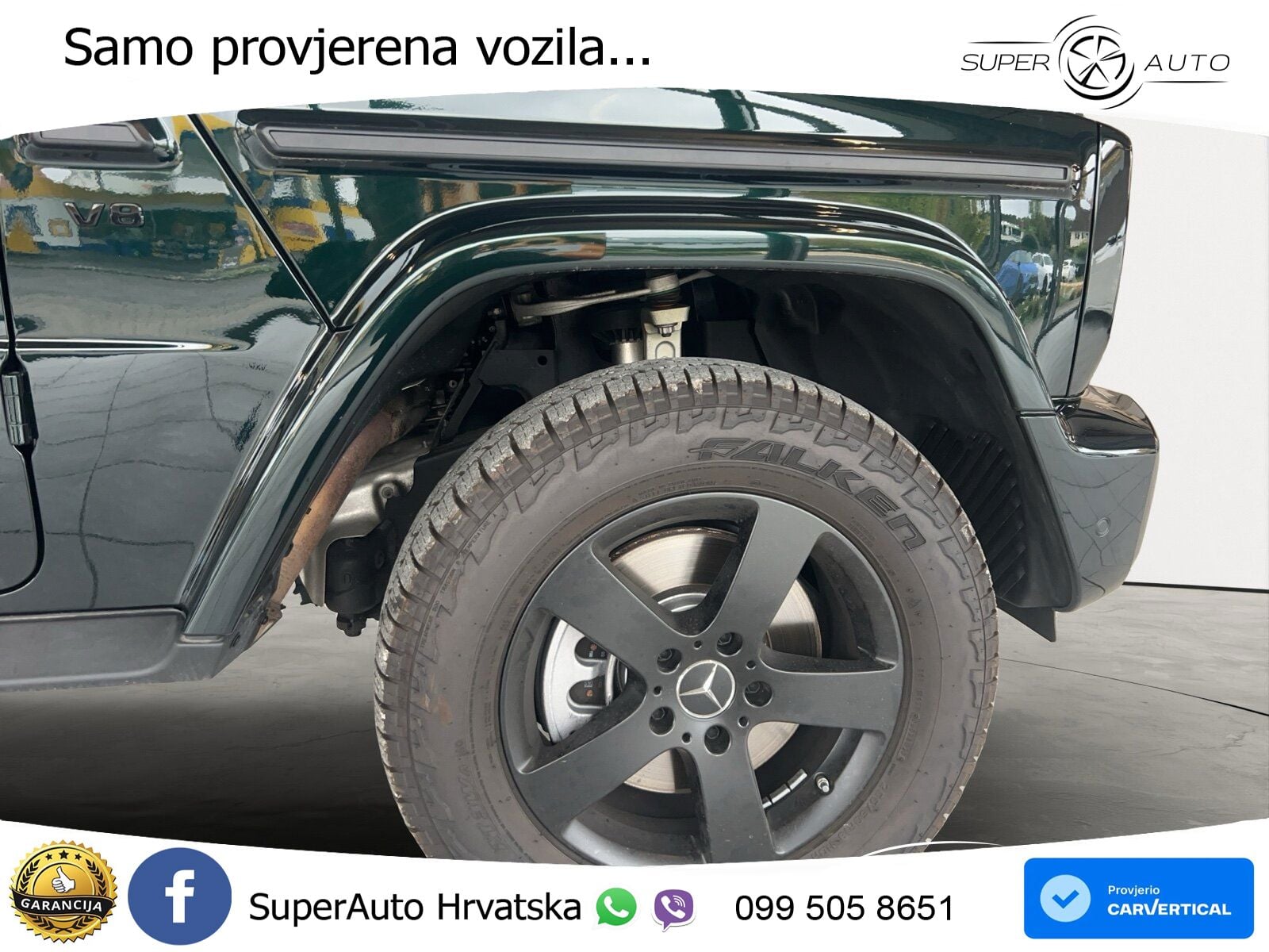 Mercedes G 500 Long V8 (422 KS) 4MATIC 9G-TRONIC Professional