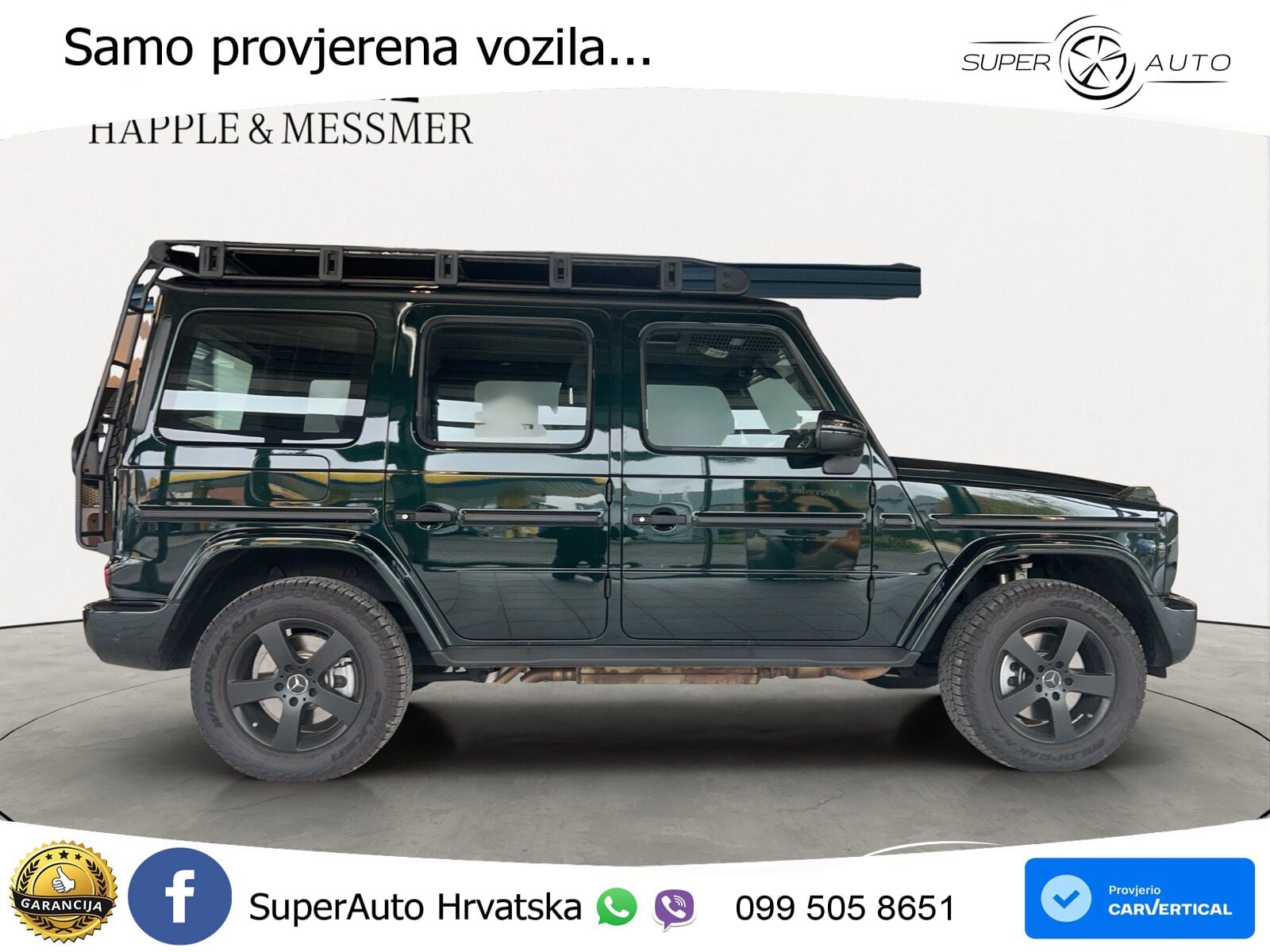 Mercedes G 500 Long V8 (422 KS) 4MATIC 9G-TRONIC Professional