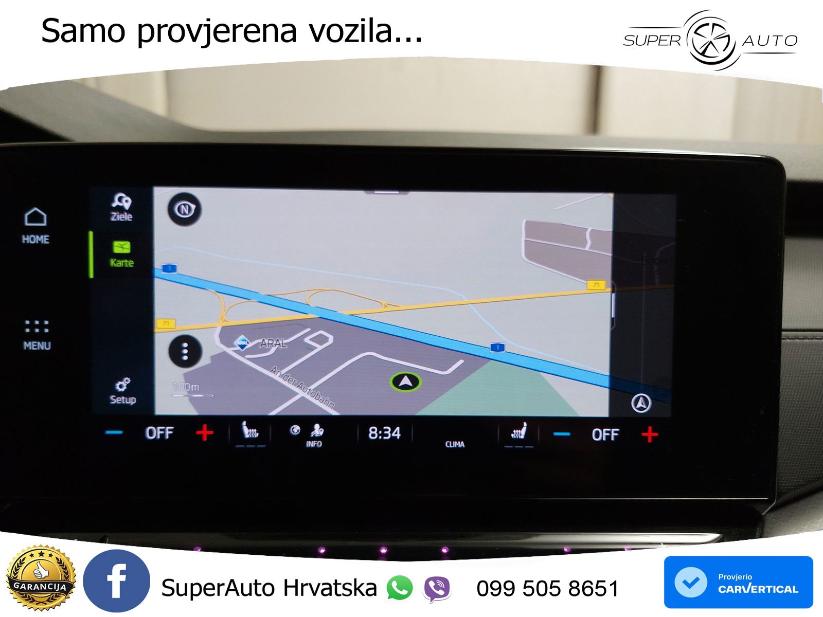 Škoda Octavia Combi 1.5 TSI (150 KS) DSG LED+GR SJED+ACC
