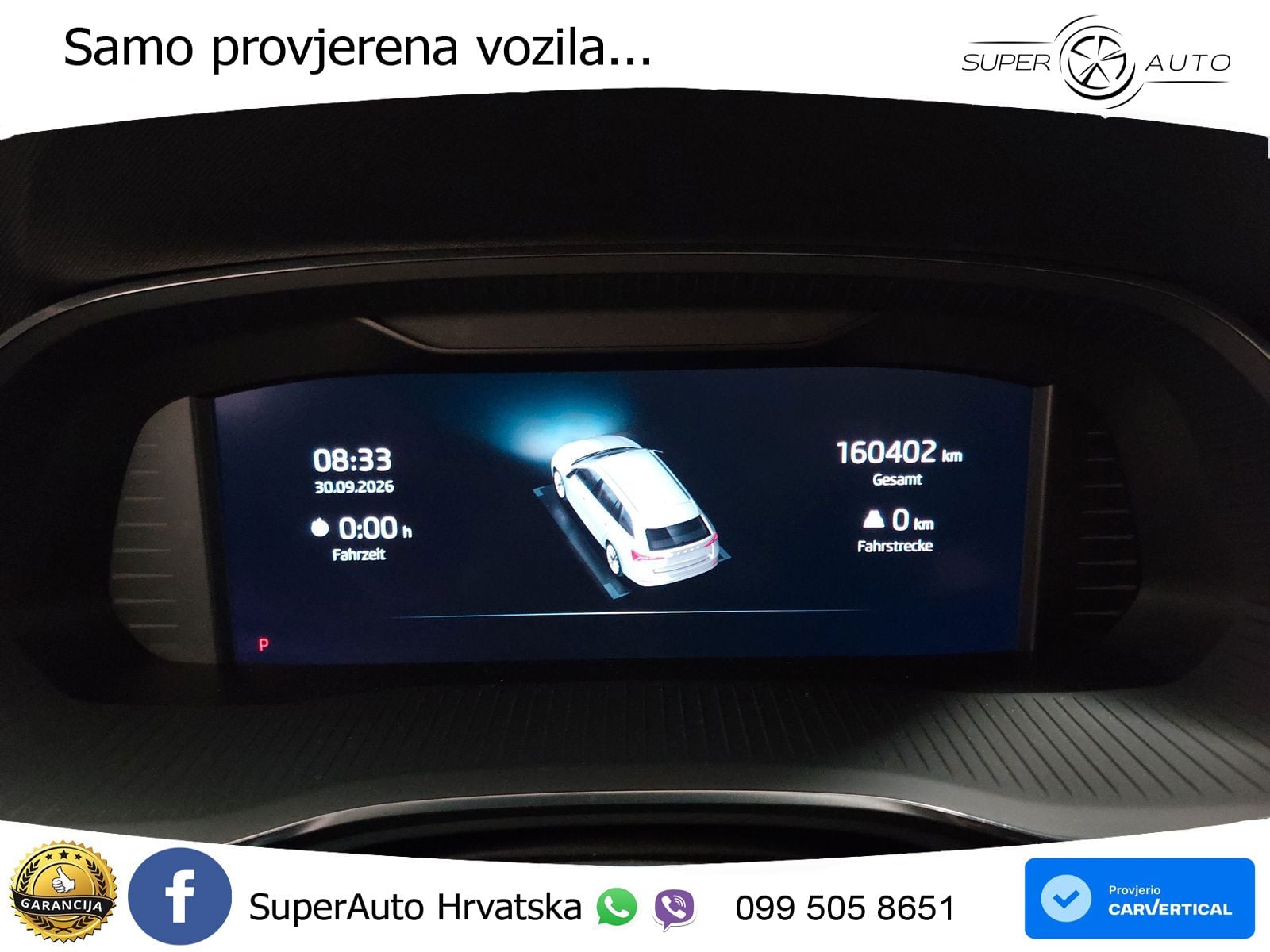 Škoda Octavia Combi 1.5 TSI (150 KS) DSG LED+GR SJED+ACC