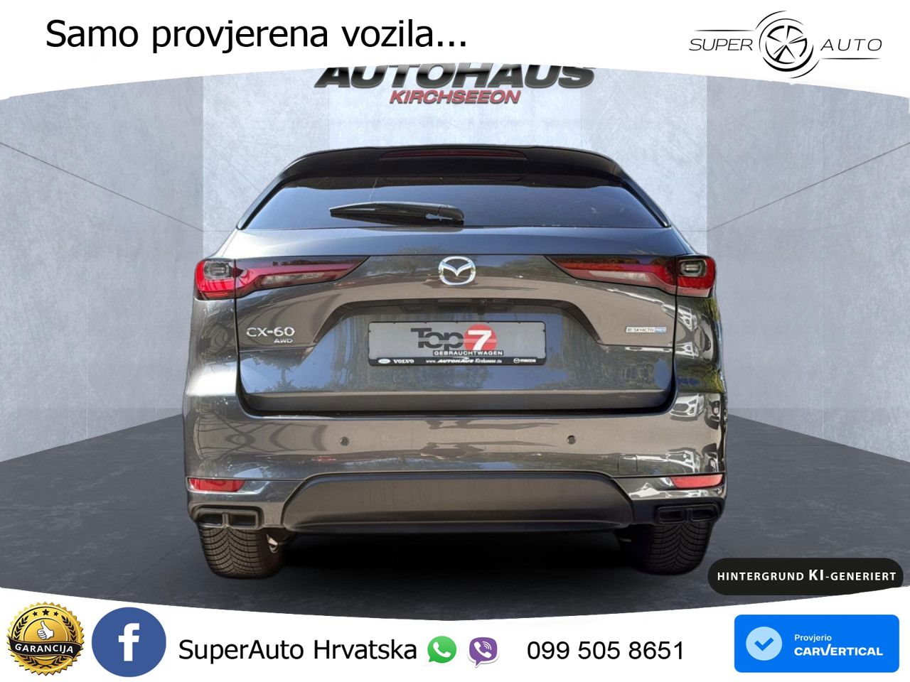 Mazda CX-60 2.5 e-Skyactiv (328 KS) AWD Automatic LED+GR SJED+ACC