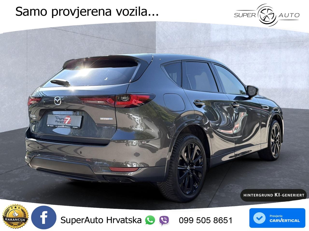 Mazda CX-60 2.5 e-Skyactiv (328 KS) AWD Automatic LED+GR SJED+ACC