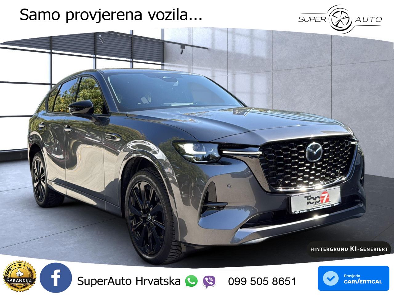 Mazda CX-60 2.5 e-Skyactiv (328 KS) AWD Automatic LED+GR SJED+ACC