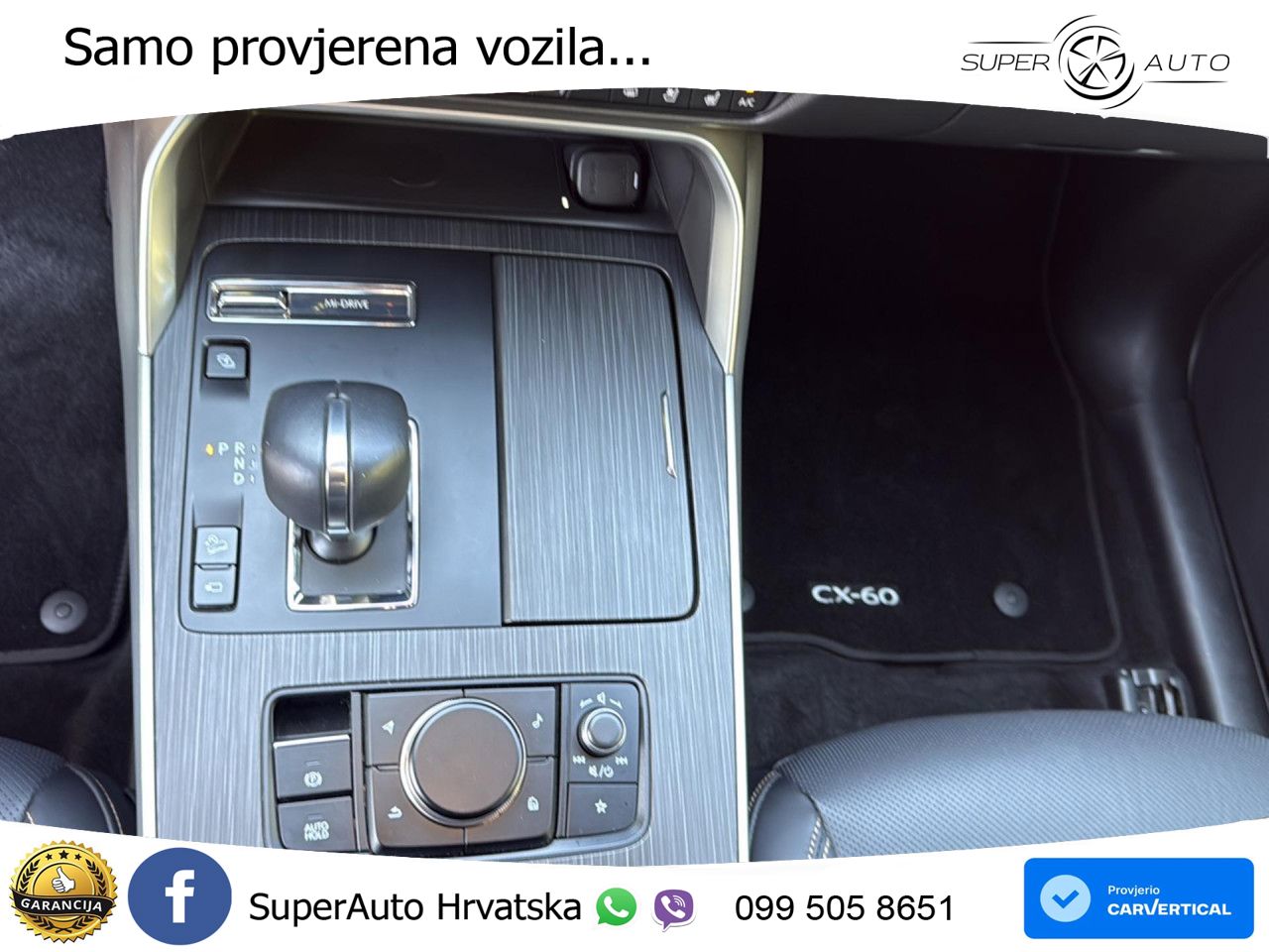 Mazda CX-60 2.5 e-Skyactiv (328 KS) AWD Automatic LED+GR SJED+ACC