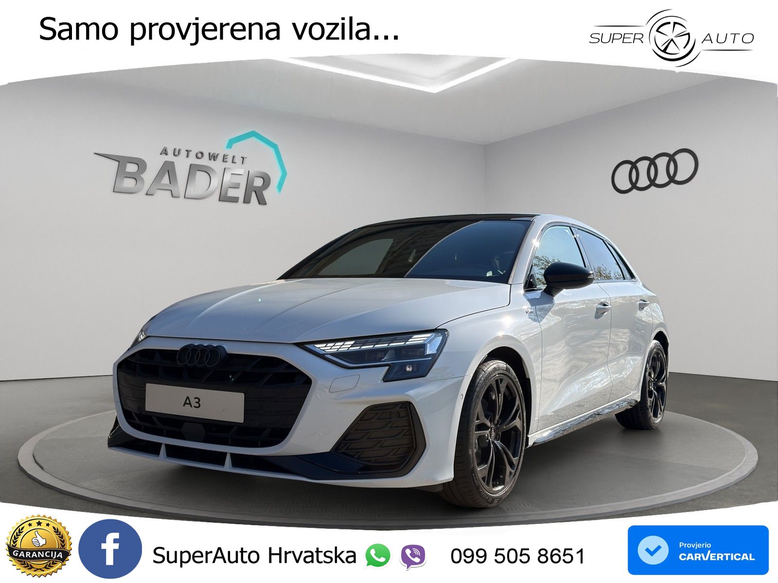 Audi A3 35 TFSI (150 KS) S tronic S line LED+GR SJED+ACC