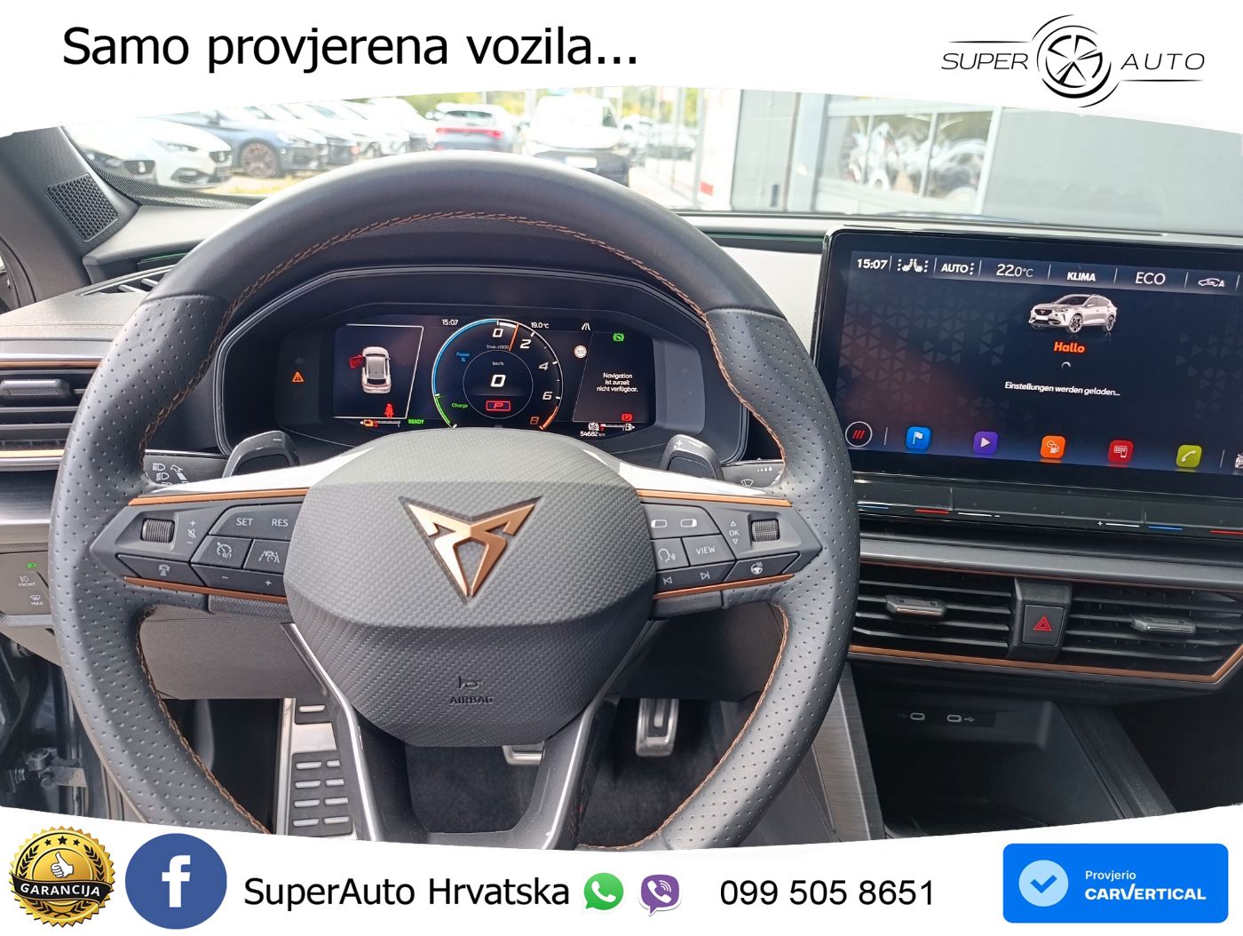 Cupra Formentor 1.4 TSI (245 KS) e-Hybrid DSG VZ LED+GR SJED+ACC