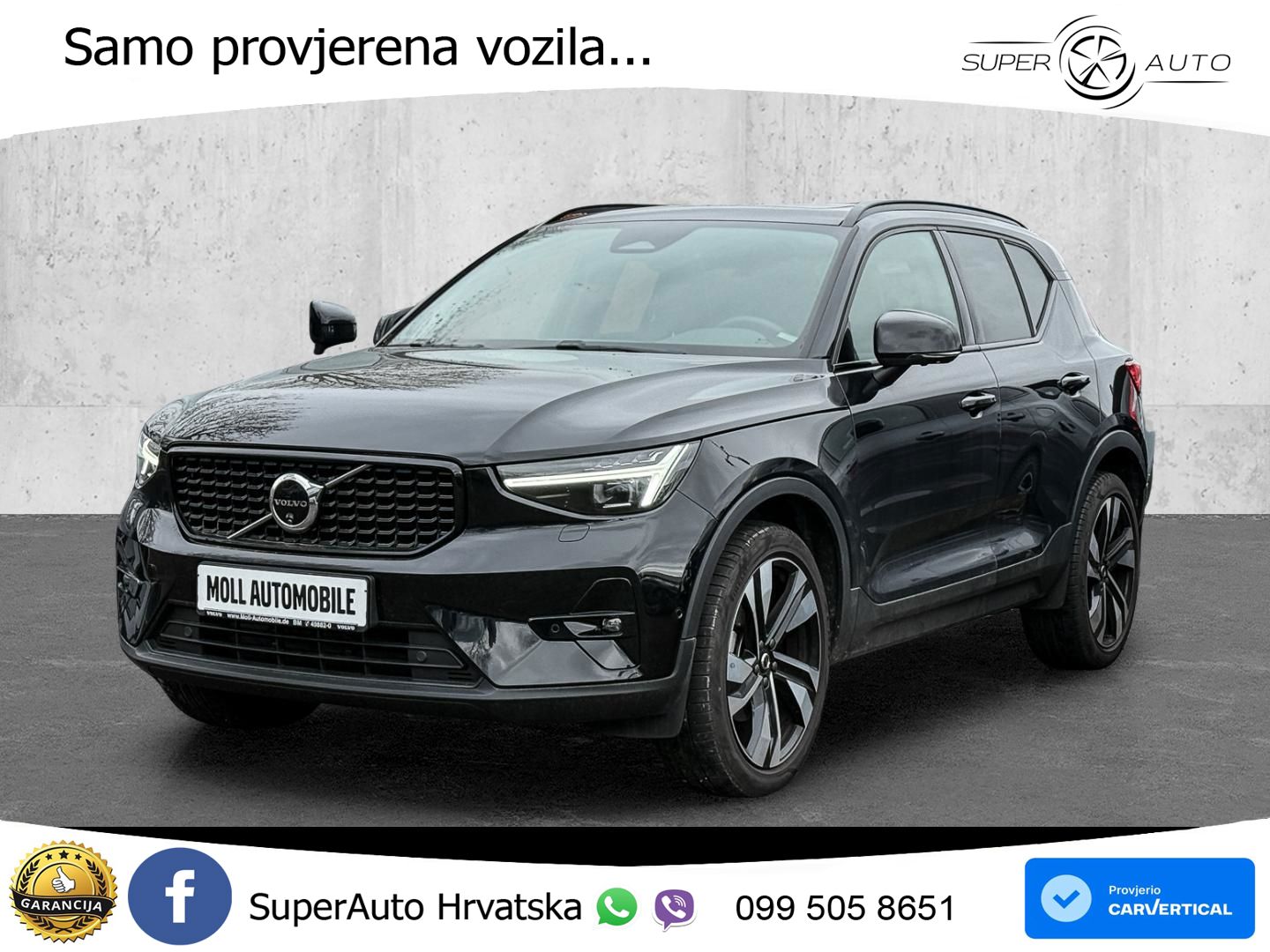 Volvo XC40 2.0 B4 AWD 197 KS Automatic ACC+GR SJED+360+PANO