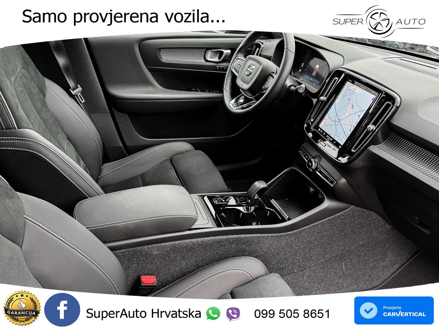 Volvo XC40 2.0 B4 AWD 197 KS Automatic ACC+GR SJED+360+PANO
