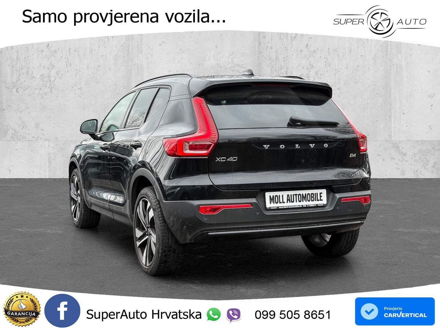 Volvo XC40 2.0 B4 AWD 197 KS Automatic ACC+GR SJED+360+PANO
