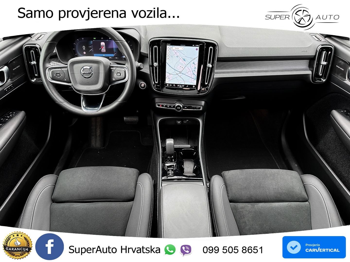 Volvo XC40 2.0 B4 AWD 197 KS Automatic ACC+GR SJED+360+PANO