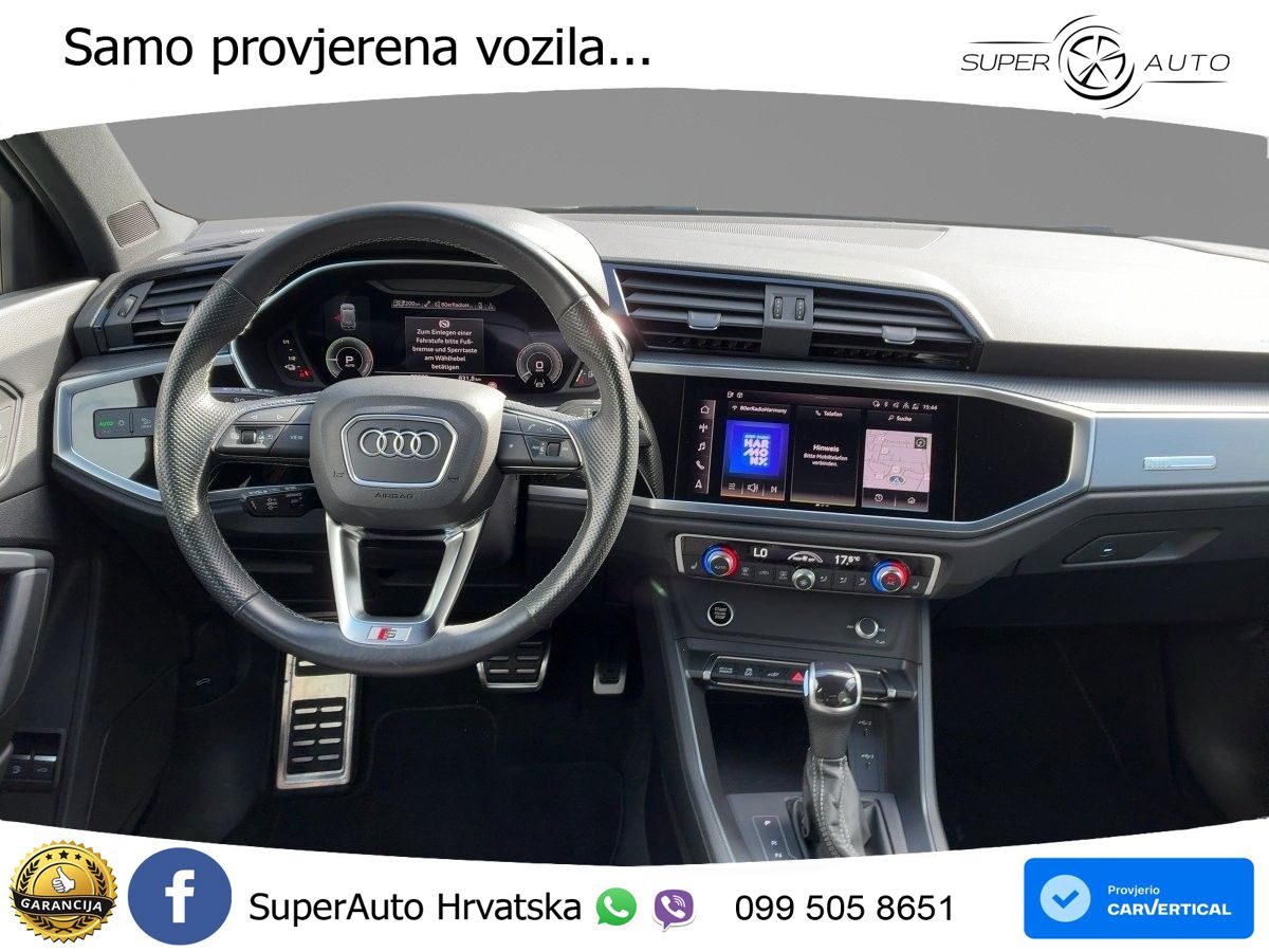 Audi Q3 45 TFSIe (245 KS) S tronic S line LED+GR SJED+ACC