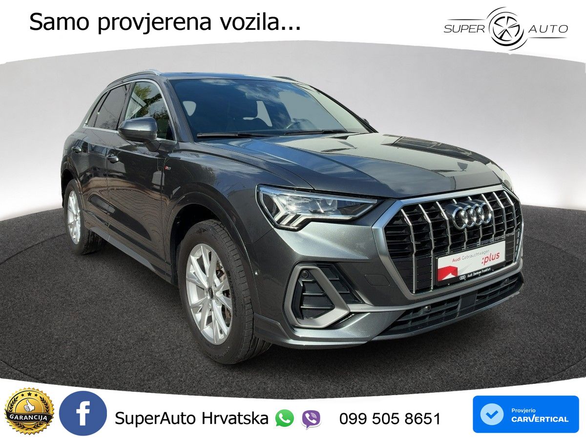 Audi Q3 45 TFSIe (245 KS) S tronic S line LED+GR SJED+ACC