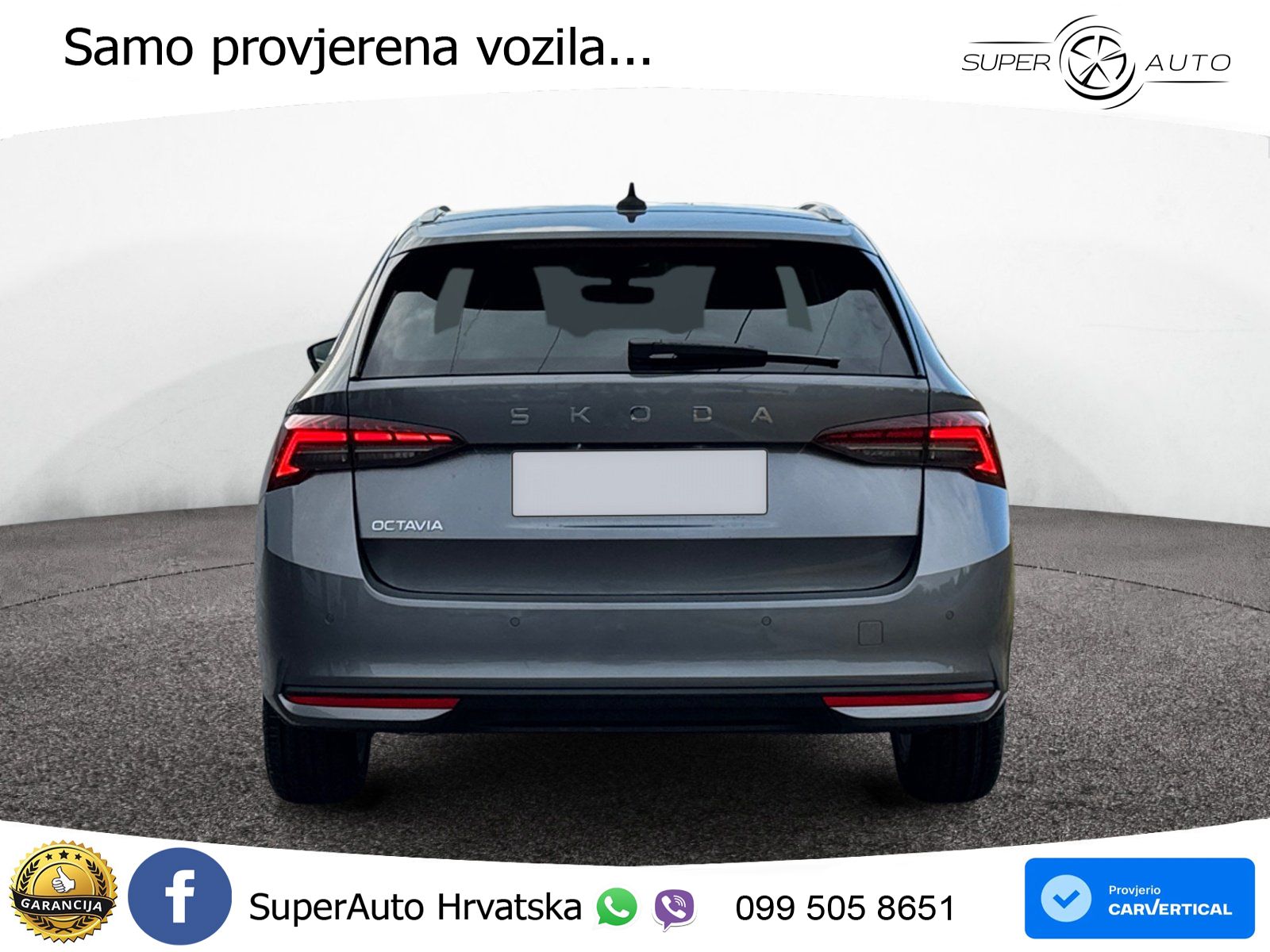 Škoda Octavia Combi 2.0 TDI (150 KS) DSG Selection LED+GR SJED+ACC
