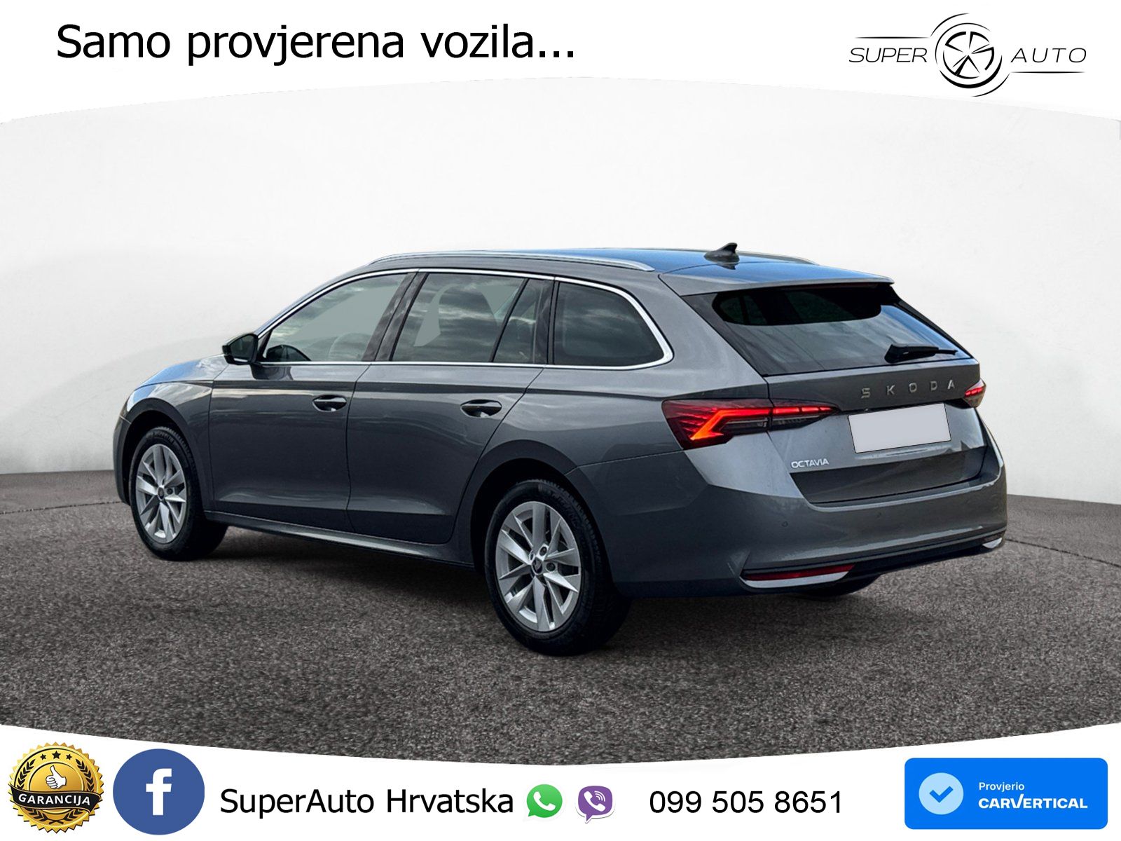 Škoda Octavia Combi 2.0 TDI (150 KS) DSG Selection LED+GR SJED+ACC