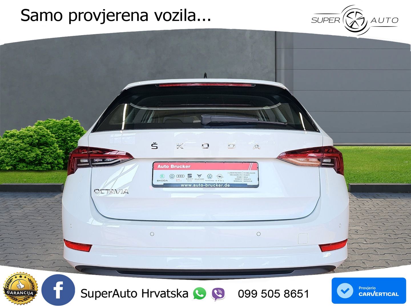 Škoda Octavia Combi 2.0 TDI (150 KS) DSG LED+GR SJED+ACC