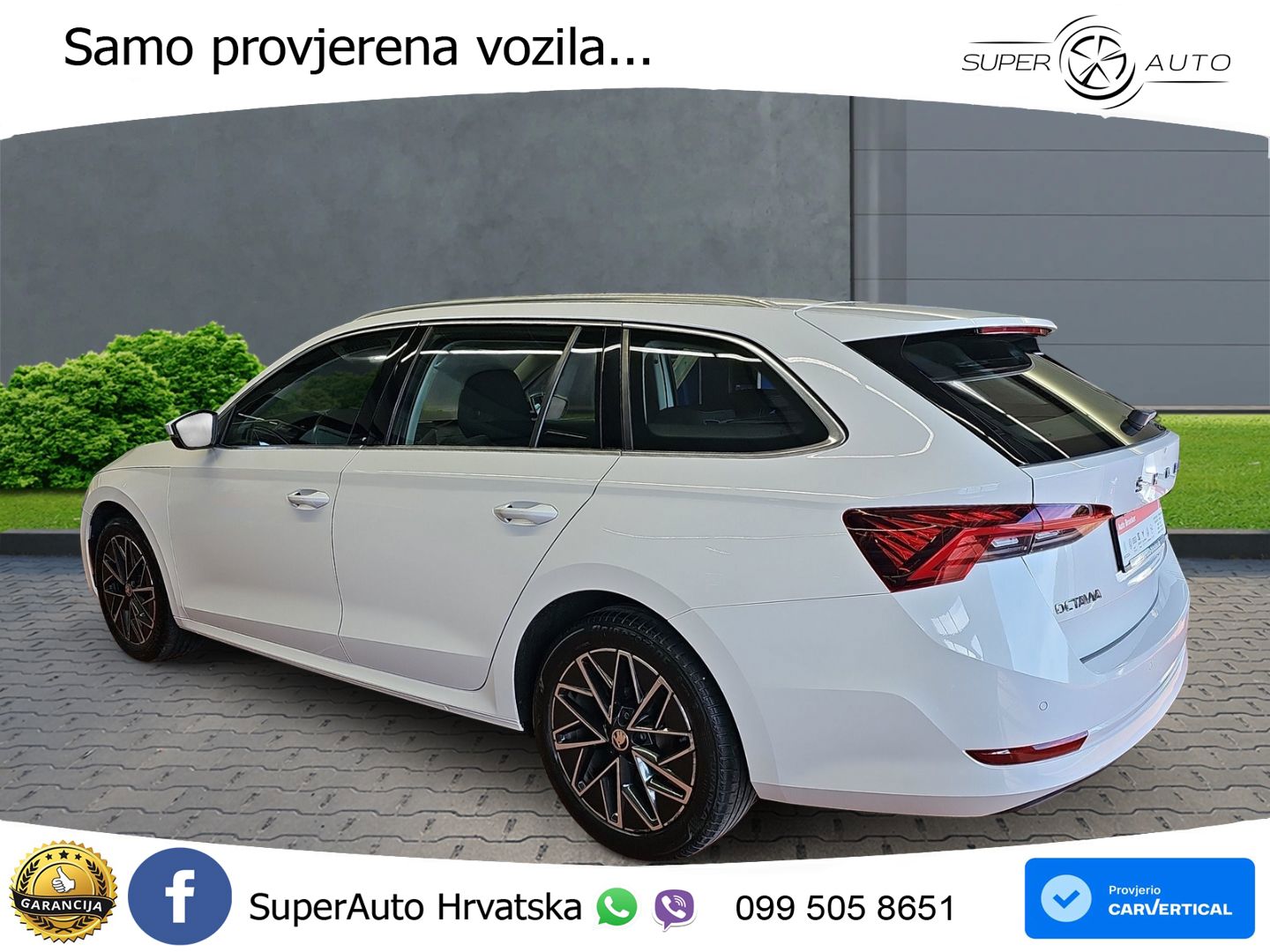 Škoda Octavia Combi 2.0 TDI (150 KS) DSG LED+GR SJED+ACC