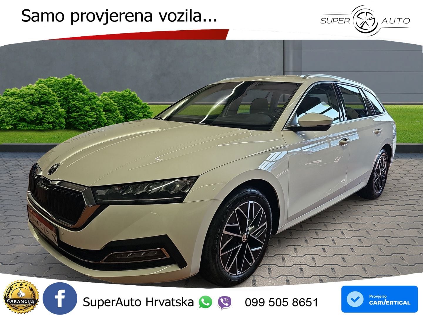 Škoda Octavia Combi 2.0 TDI (150 KS) DSG LED+GR SJED+ACC