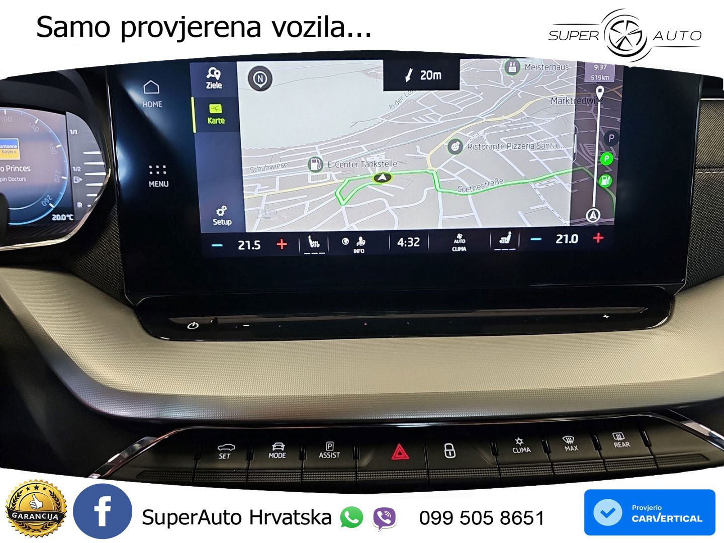 Škoda Octavia Combi 2.0 TDI (150 KS) DSG LED+GR SJED+ACC