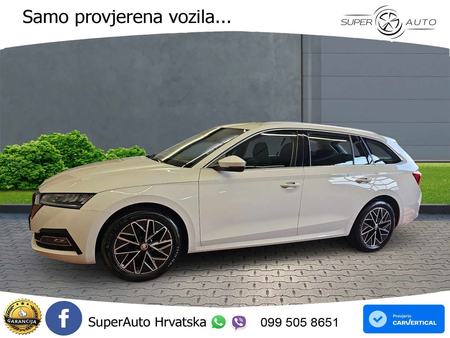 Škoda Octavia Combi 2.0 TDI (150 KS) DSG LED+GR SJED+ACC