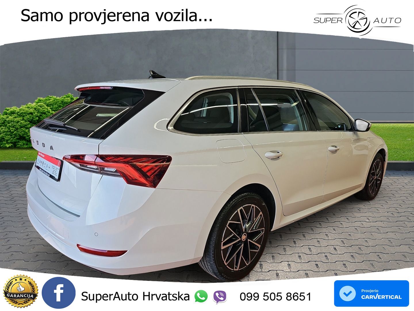 Škoda Octavia Combi 2.0 TDI (150 KS) DSG LED+GR SJED+ACC