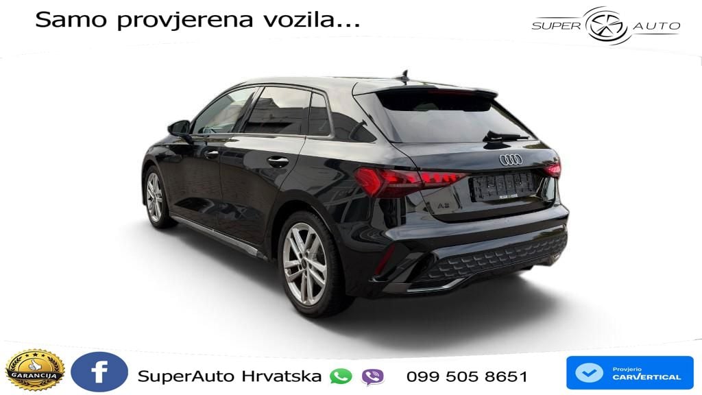Audi A3 35 TFSI (150 KS) S tronic S line LED+GR SJED+ACC