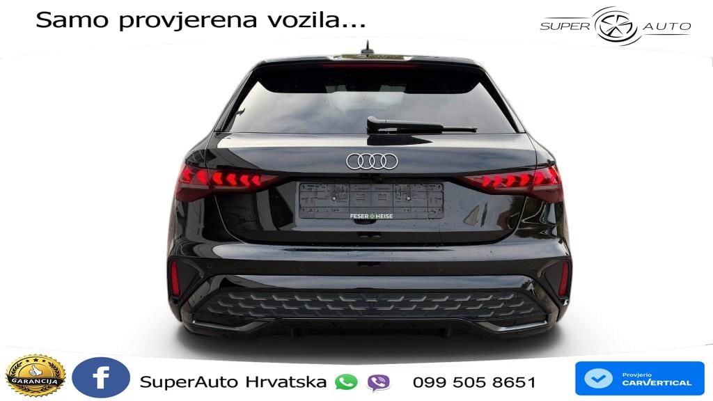 Audi A3 35 TFSI (150 KS) S tronic S line LED+GR SJED+ACC