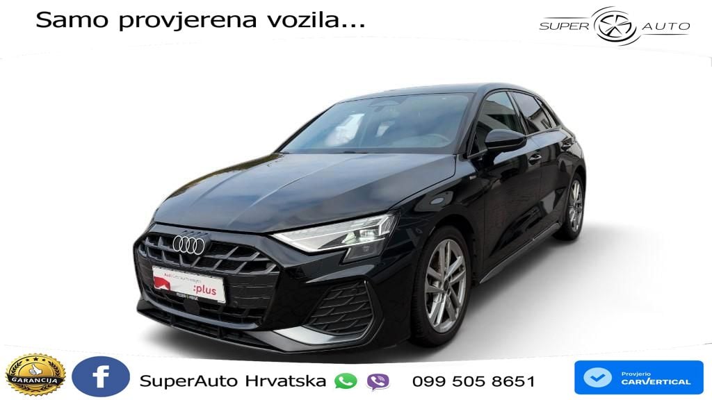 Audi A3 35 TFSI (150 KS) S tronic S line LED+GR SJED+ACC