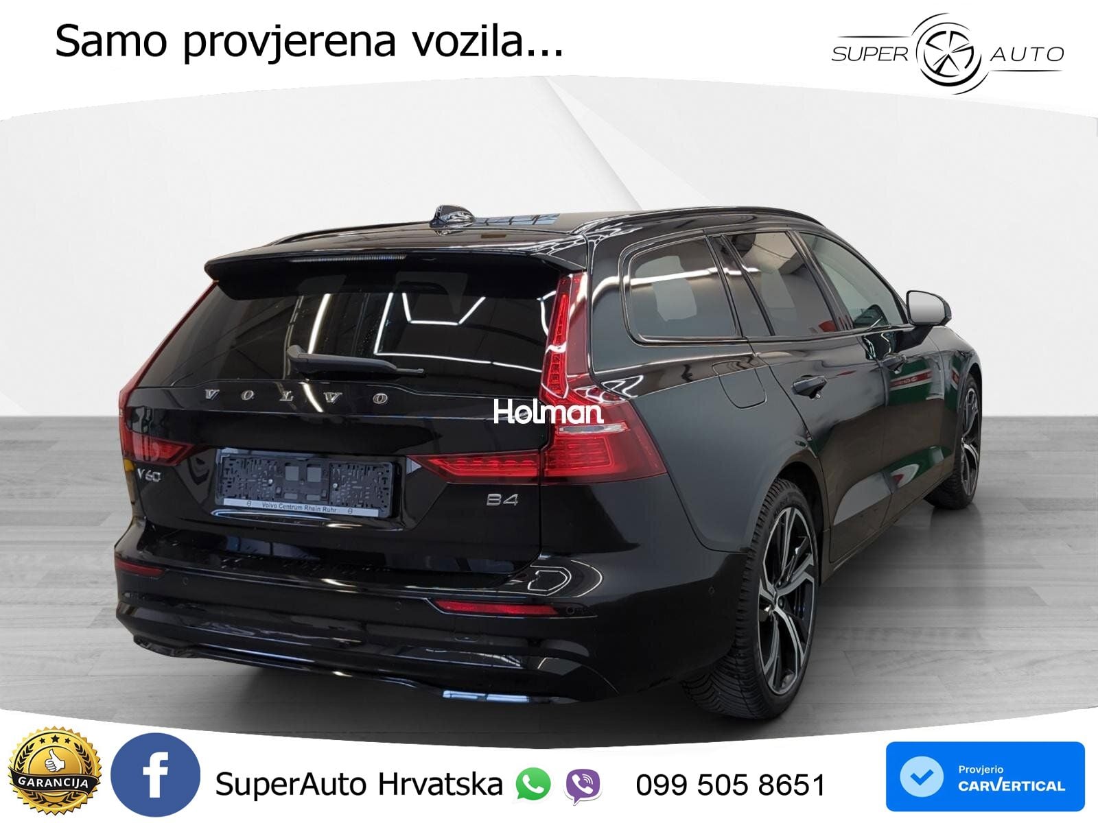 Volvo V60 2.0 B4 Benzin DCT LED+GR SJED+ACC