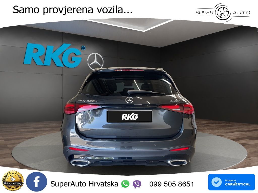 Mercedes GLC 400e (381 KS) 4MATIC 9G-TRONIC AMG ACC+GR SJED+360+PANO