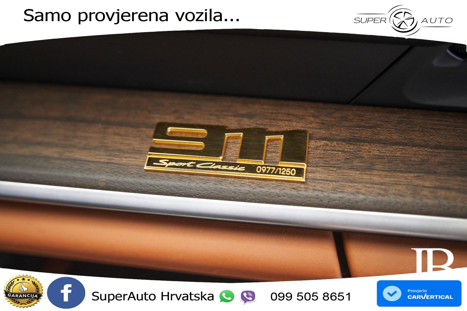 Porsche 911 Sport Classic 3.7 (550 KS)