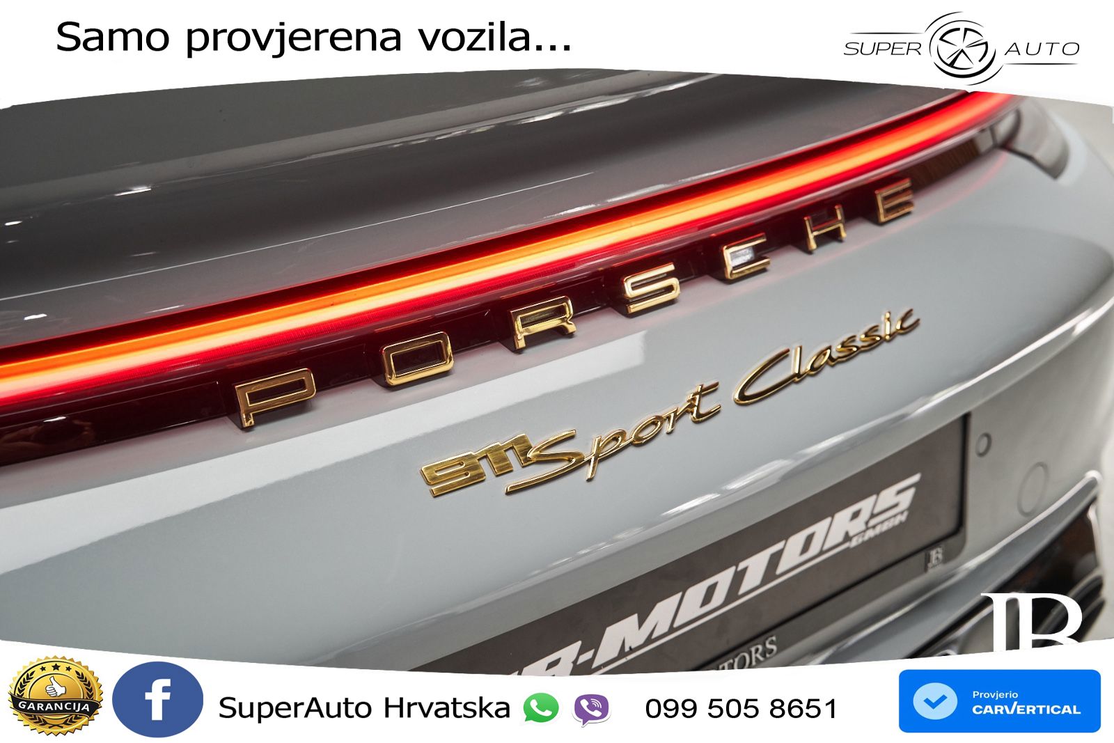 Porsche 911 Sport Classic 3.7 (550 KS)