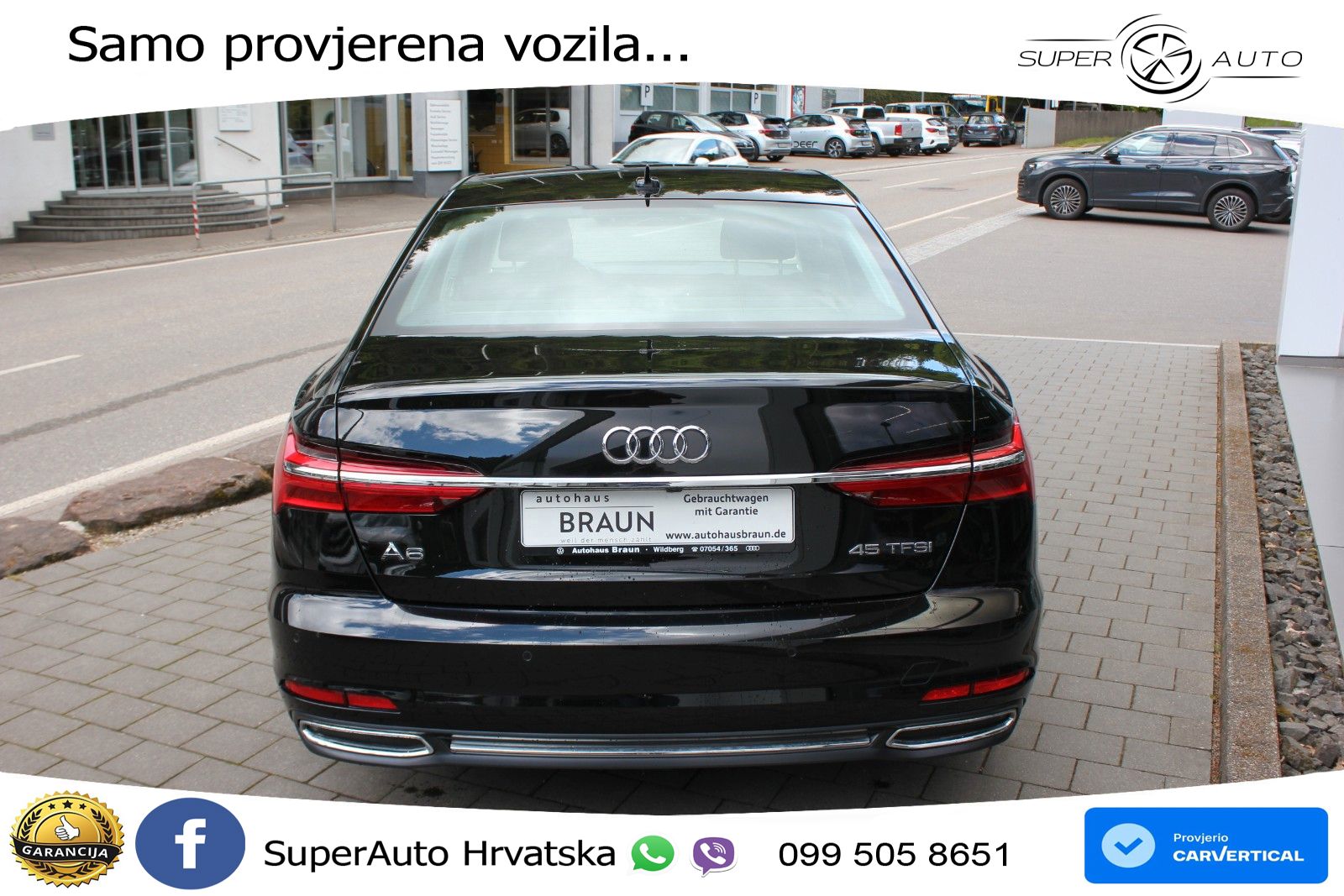 Audi A6 45 TFSI (265 KS) S tronic LED+GR SJED+ACC