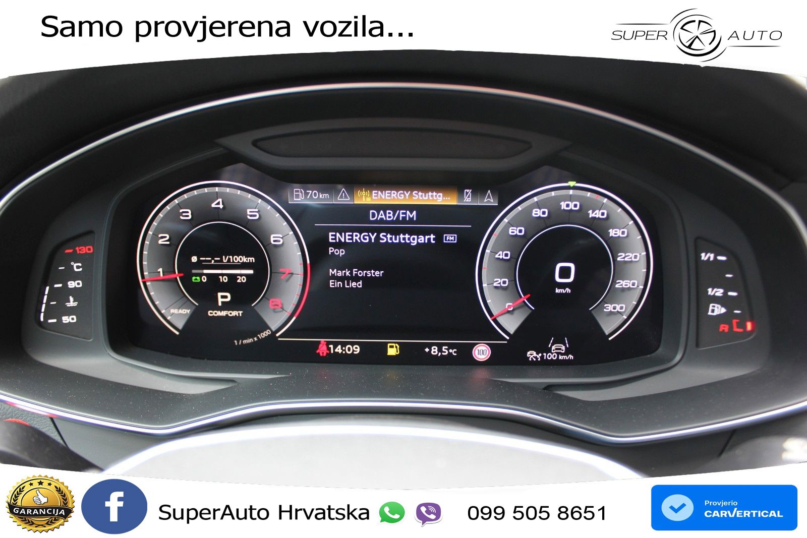 Audi A6 45 TFSI (265 KS) S tronic LED+GR SJED+ACC