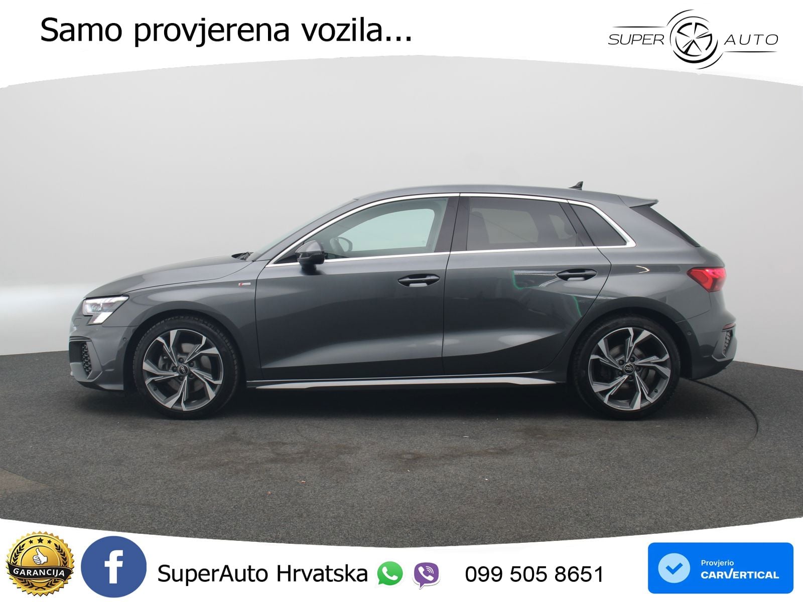 Audi A3 40 TDI (200 KS) quattro S tronic S line LED+GR SJED+ACC