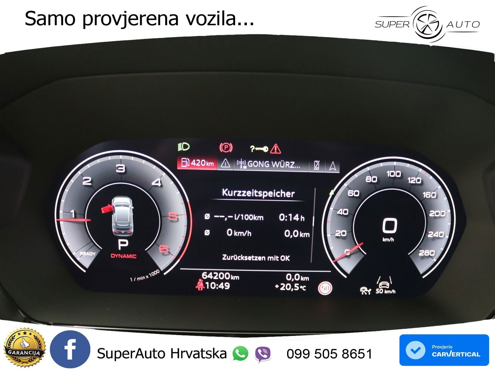 Audi A3 40 TDI (200 KS) quattro S tronic S line LED+GR SJED+ACC