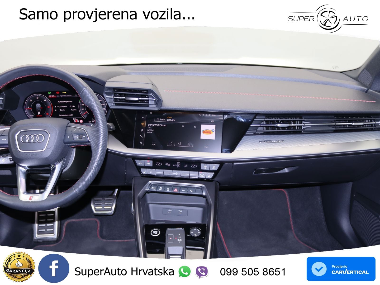 Audi A3 40 TDI (200 KS) quattro S tronic S line LED+GR SJED+ACC