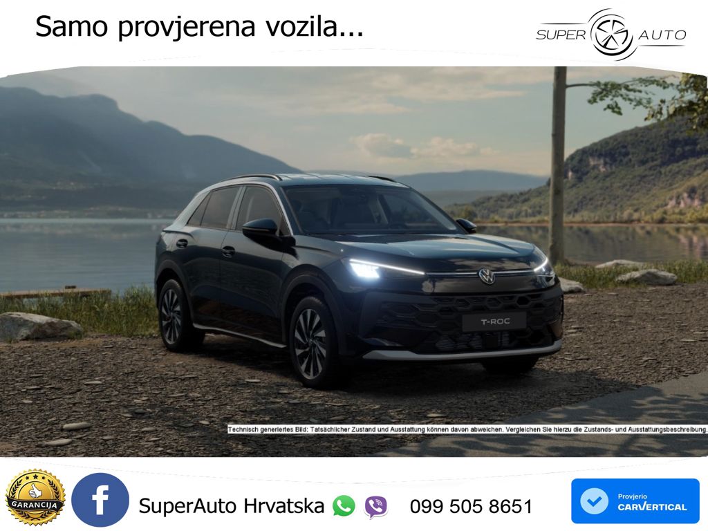 Volkswagen T-Roc 1.5 eTSI (116 KS)  DSG LED+GR SJED+ACC